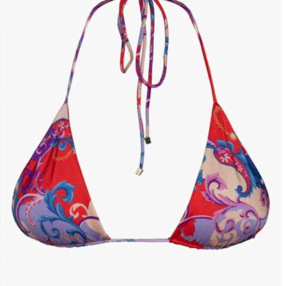 SOMMER SWIM - KAIA Rococo - Triangle Bikini Top - Picture 3 of 5